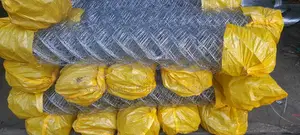 18mtrs Galvanized Chain-Link Mesh Wire;6ft