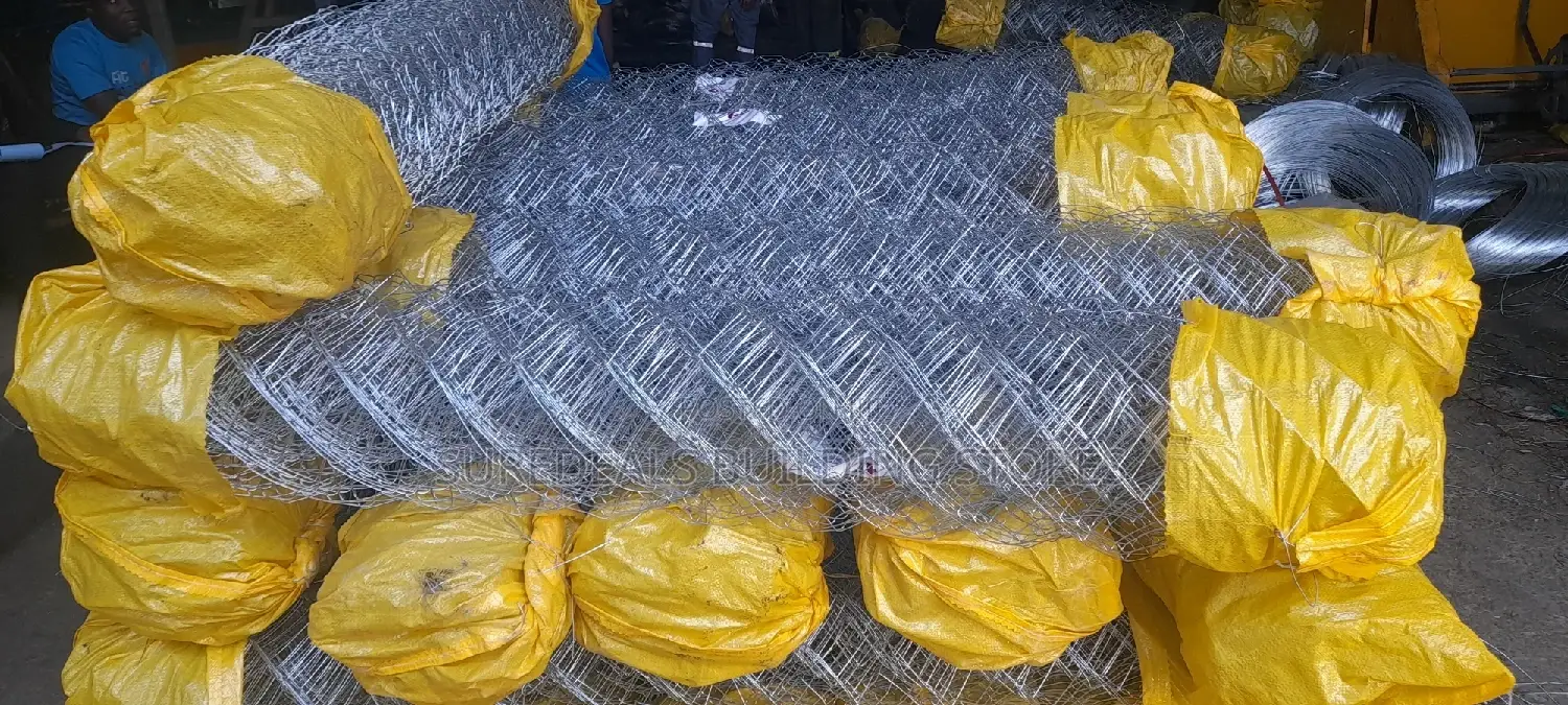 18mtrs Galvanized Chain-Link Mesh Wire;6ft