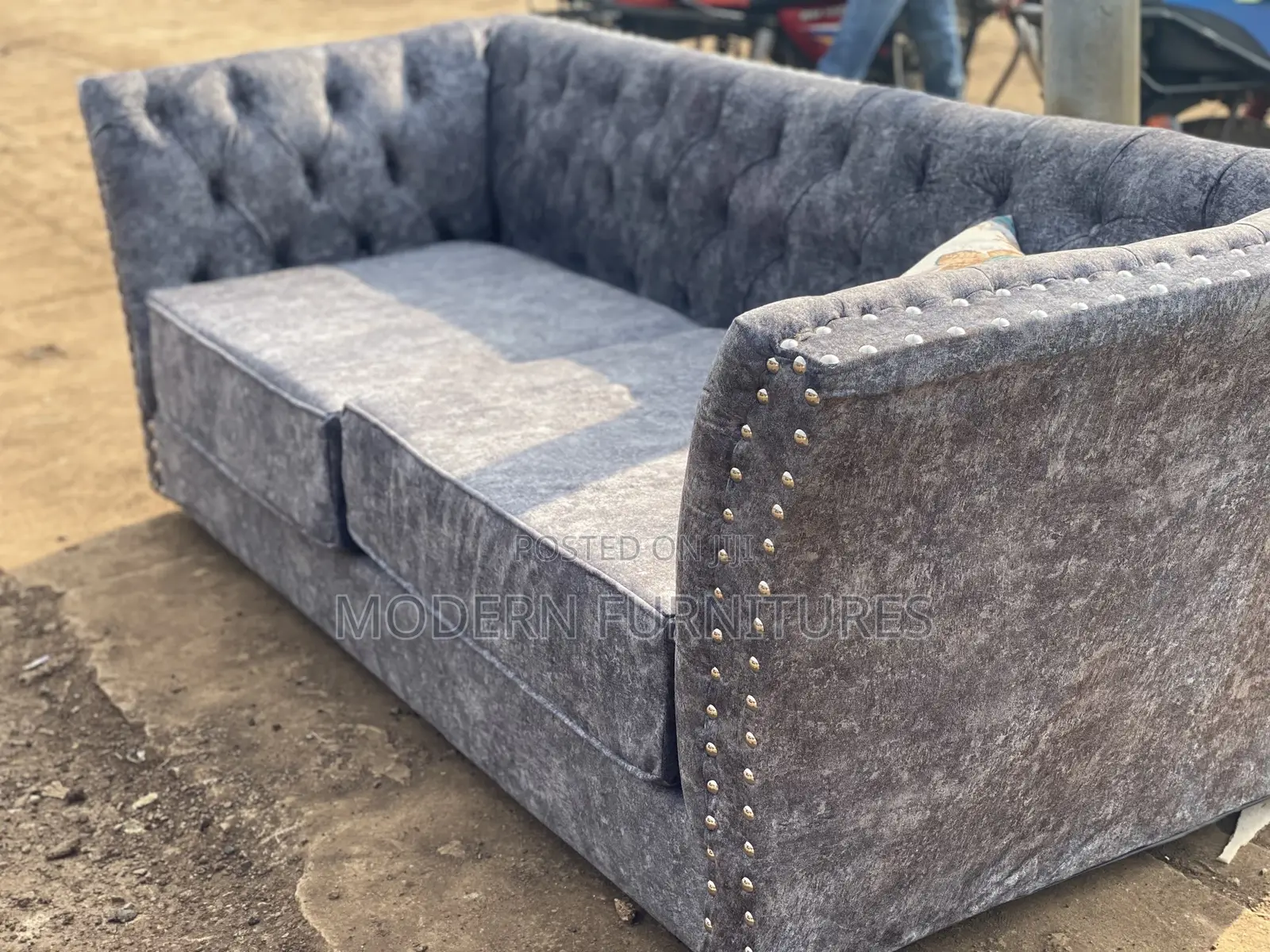 Spring 3 Seater Chesterfield Sofa
