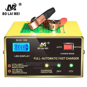 12v/24v Intelligent Car Battery Fast Pulse Charger, Nairobi