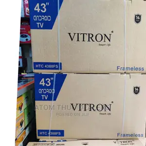 Vitron 4368FS 43" Full HD Smart Android TV Netflix Youtube .