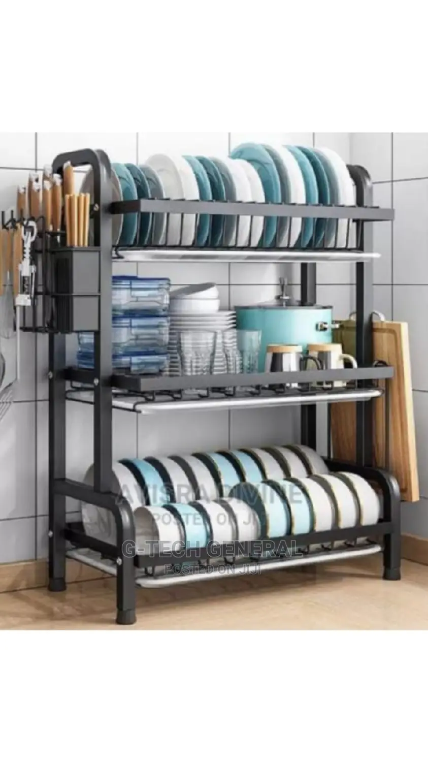 Advanced 3 Tier Dish Rack