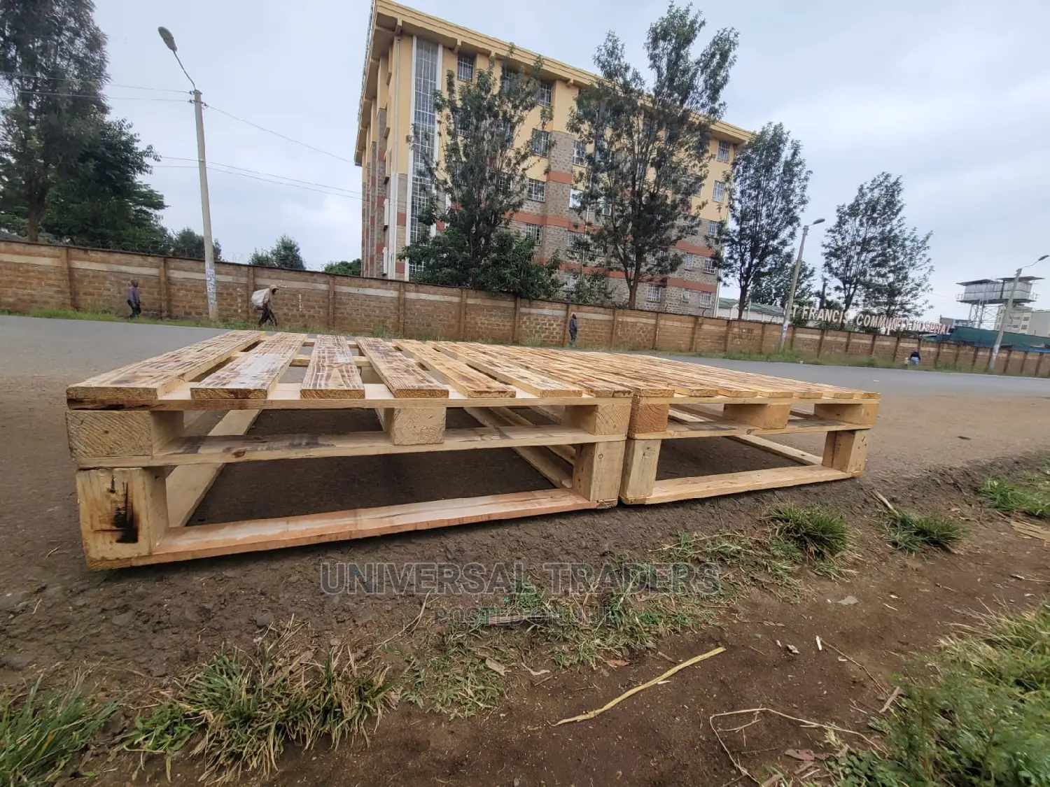Strong Wooden Pallet Bed - Blazed Pallet Bed