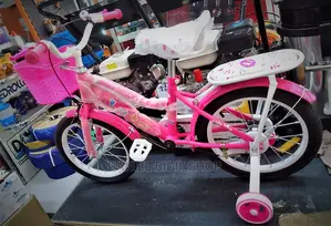 Luta Size 16 Girls Pink Bicycle