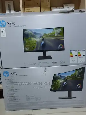 HP X27c 27" FHD Curved Gaming Monitor
