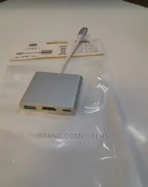 Macbook 3 in 1 Type C to HDMI Adapter