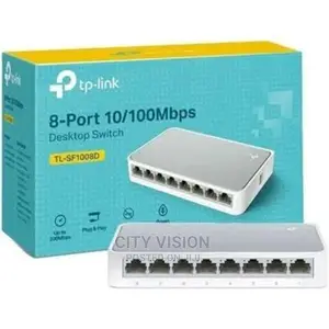 Tp-Link 8-Port 10/100mbps Desktop Switch - Tl-Ls1008