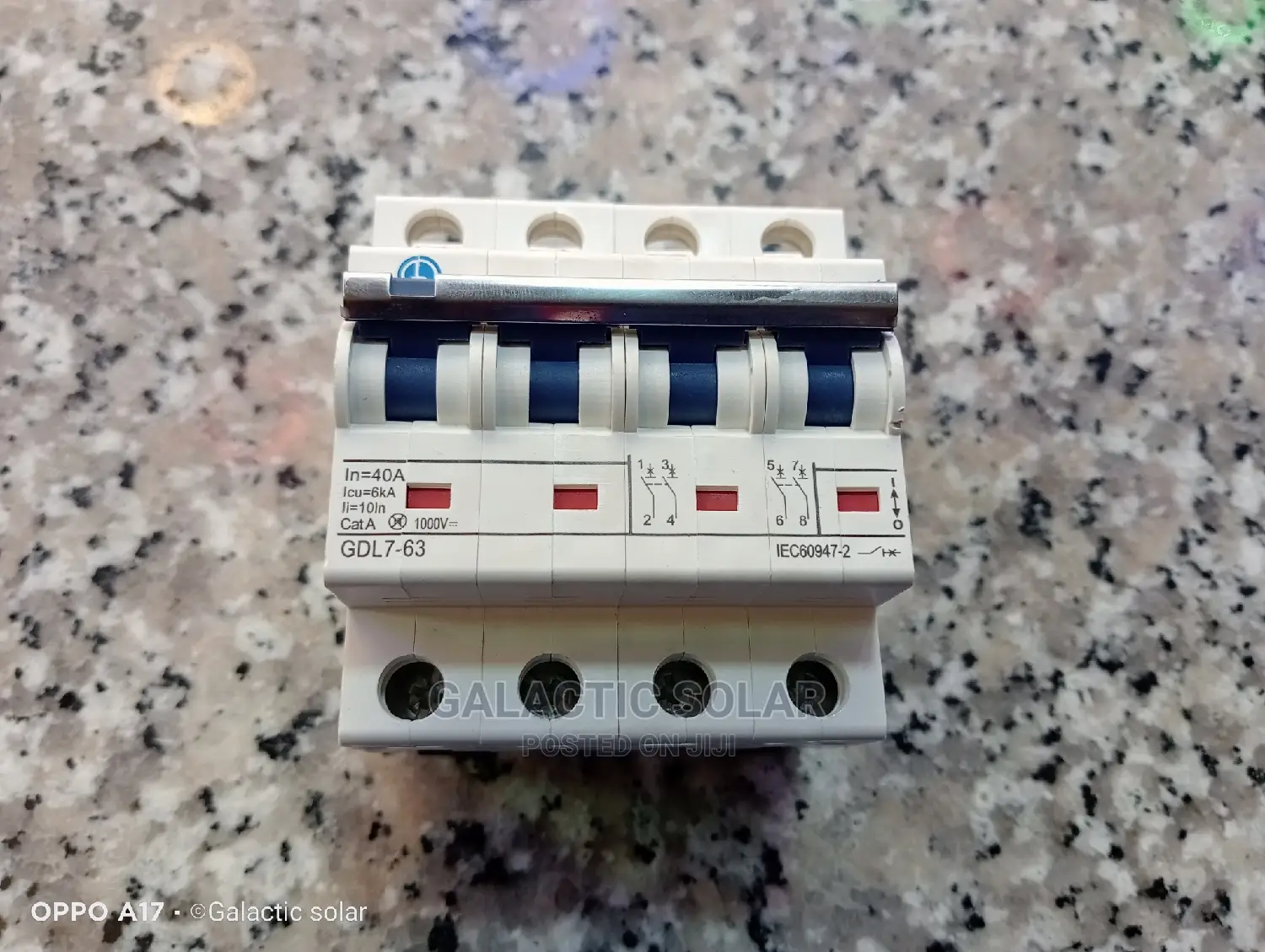 40a 4pole Dc MCB