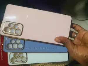 Samsung/Oppo/Real Me/Tecno/Infinix/ iPhone Golden Cases