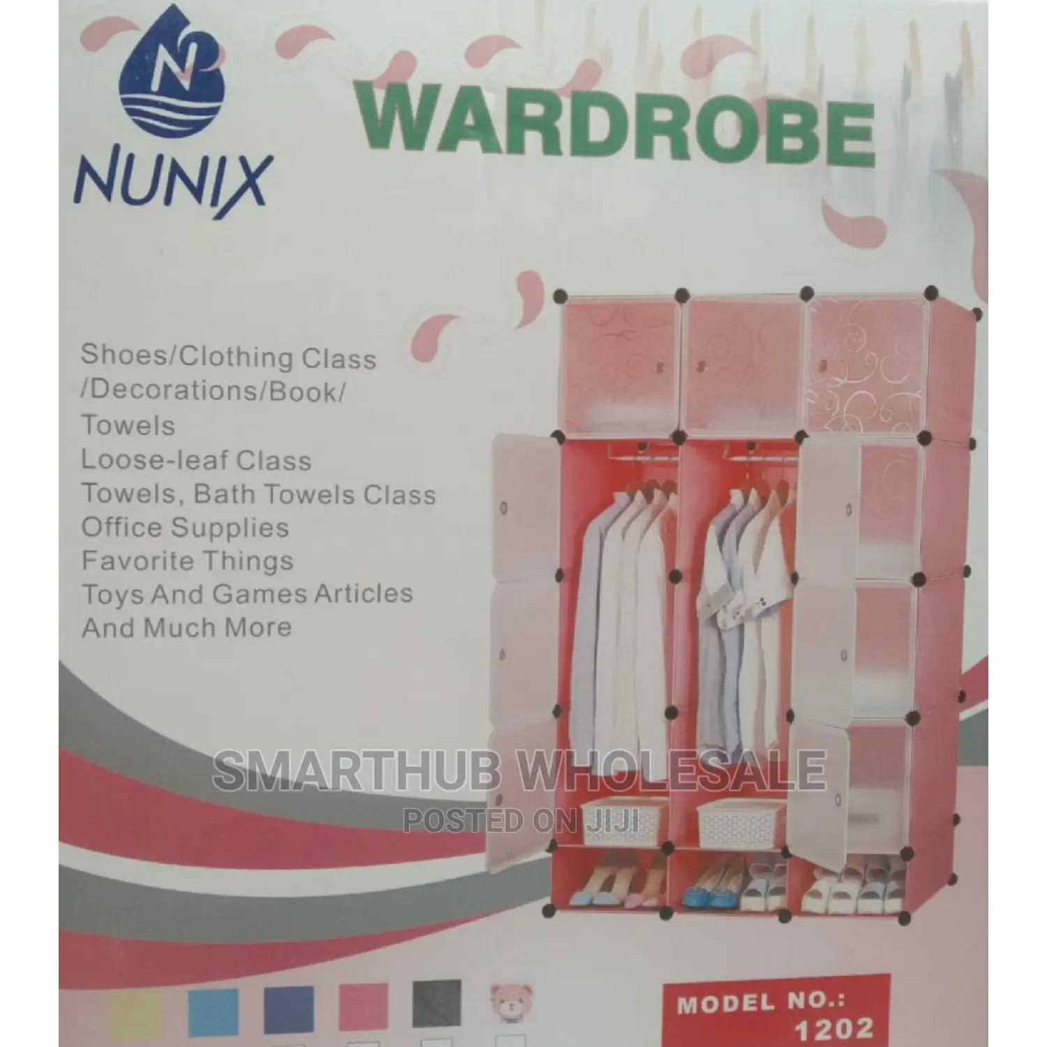Wardrope Plastic Portable Wardrope