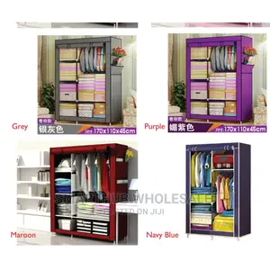 2metallic Column Wardrobe