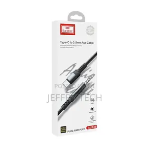 Earldom Audio Cable ET-AUX38, 3.5mm to Type-C, 1.0m