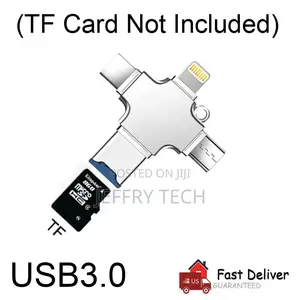 iPhone Android PC USB 3.0 Type-C OTG TF Card Reader Adapter