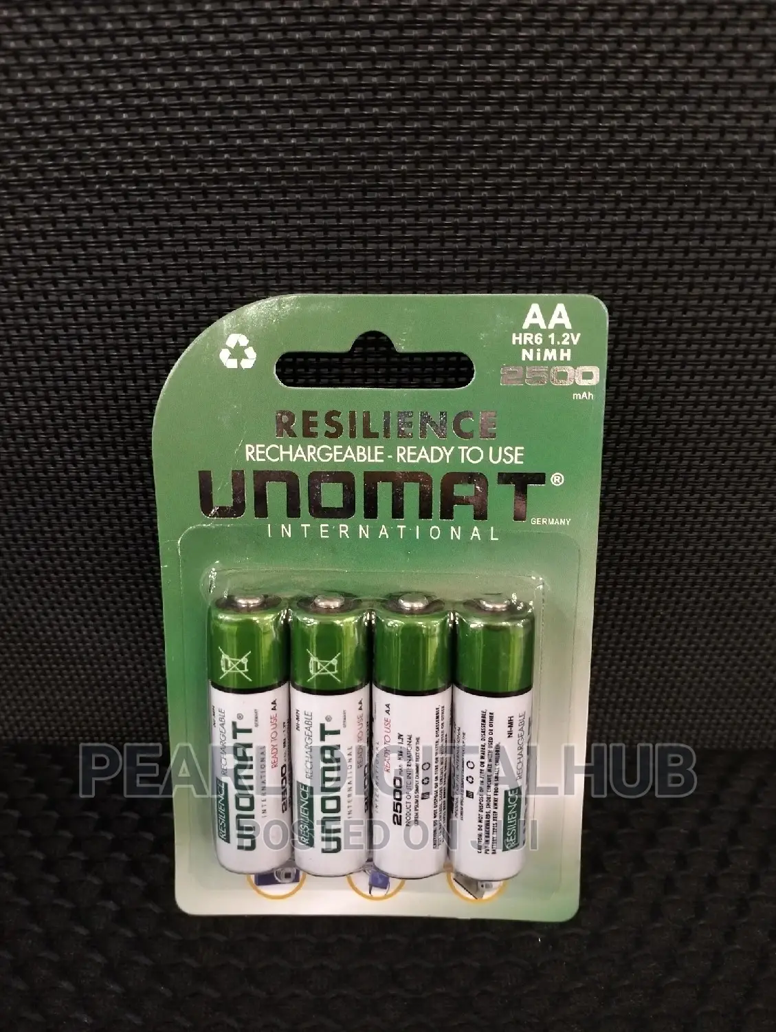 AA Unomat Rechargeable 2500mah Battery