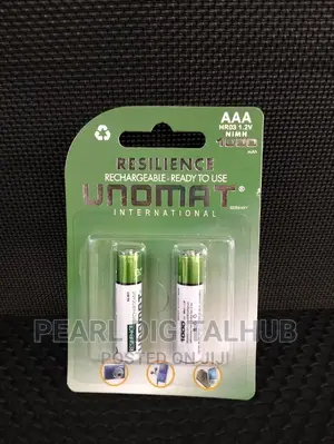 AAA Unomat 1000mah Rechargeable Battery