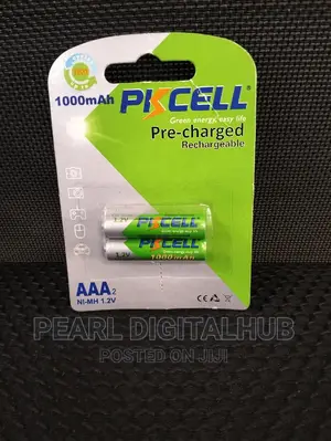 AAA Pk Cell 1000 Mah Rechargeable Battery