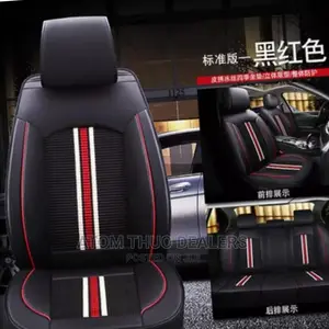 5 Seater Pu Leather Universal Car Front Seat Covers