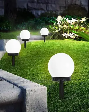 6pcs Outdoor Ball Solar Light