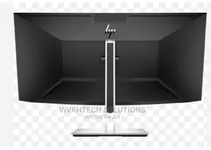 HP M34d 34" WQHD USB-C Curved Monitor Black Height Tilt,