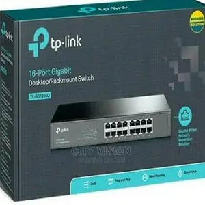 Tp-Link 16-Port 1000mbps Gigabit Desktop Switch - TL-SG1016D