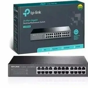 Tp-Link 24-Port 1000mbps Gigabit Desktop Switch - Tl-Sg1024d