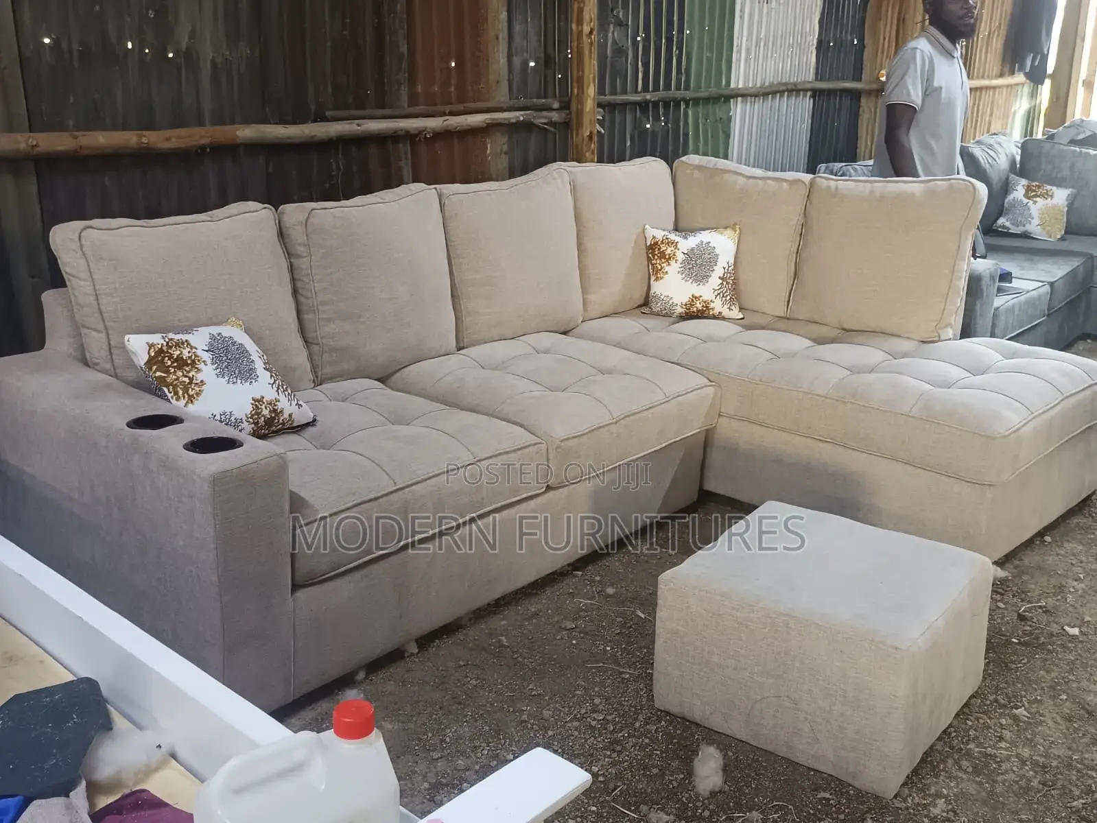 Modern L Seat Sofa
