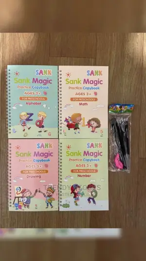 Sank Magic Books - Set of 4pcs
