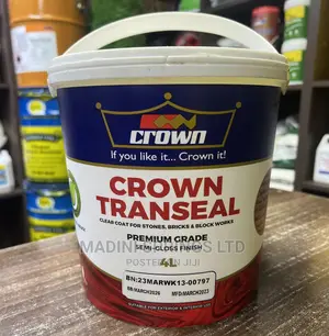 Crown Transeal Acrylic Clear Finish(4kgs)