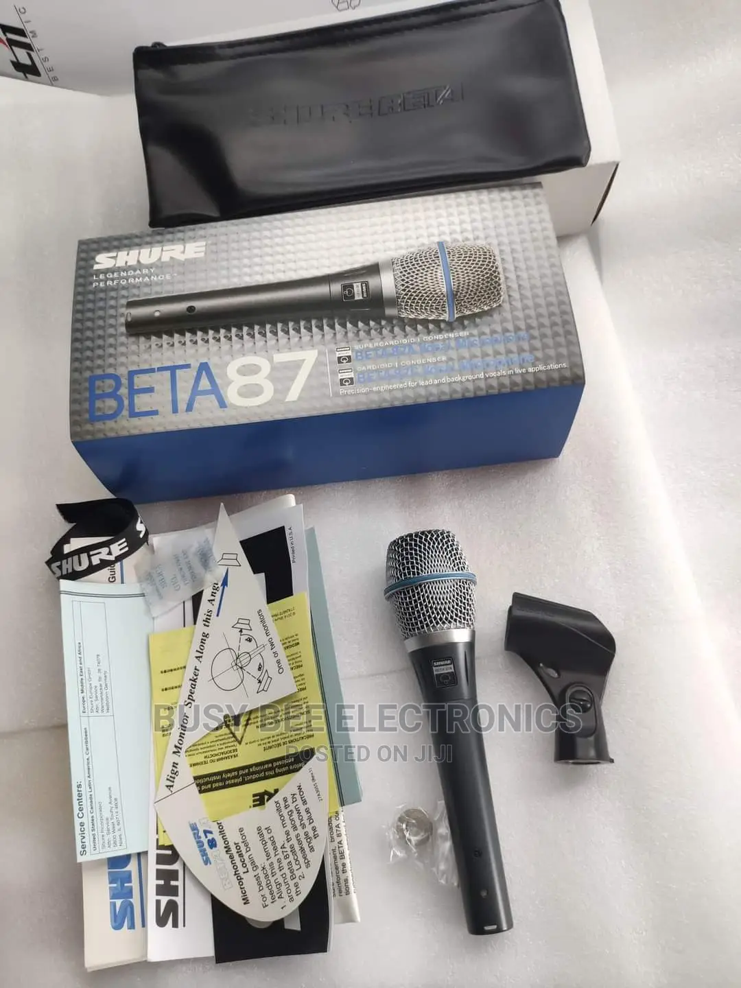 Beta 87 Shure Corded Microphone