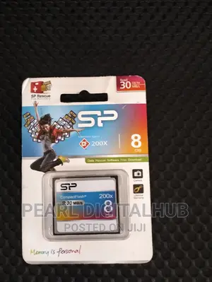 SP Compact Flash 8GB R30mb/S