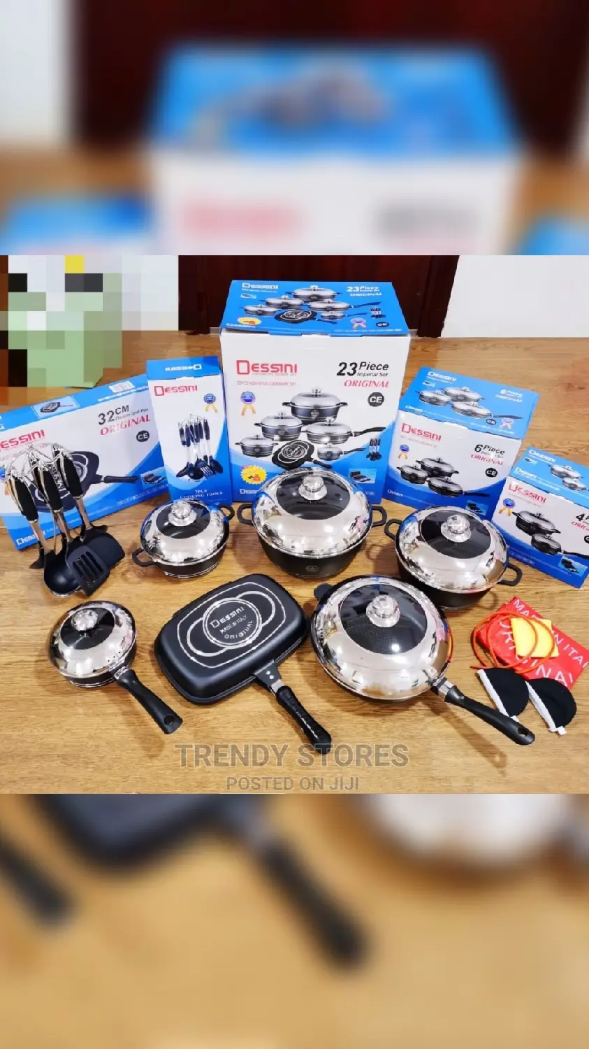 23pcs Dessini Cookware Set