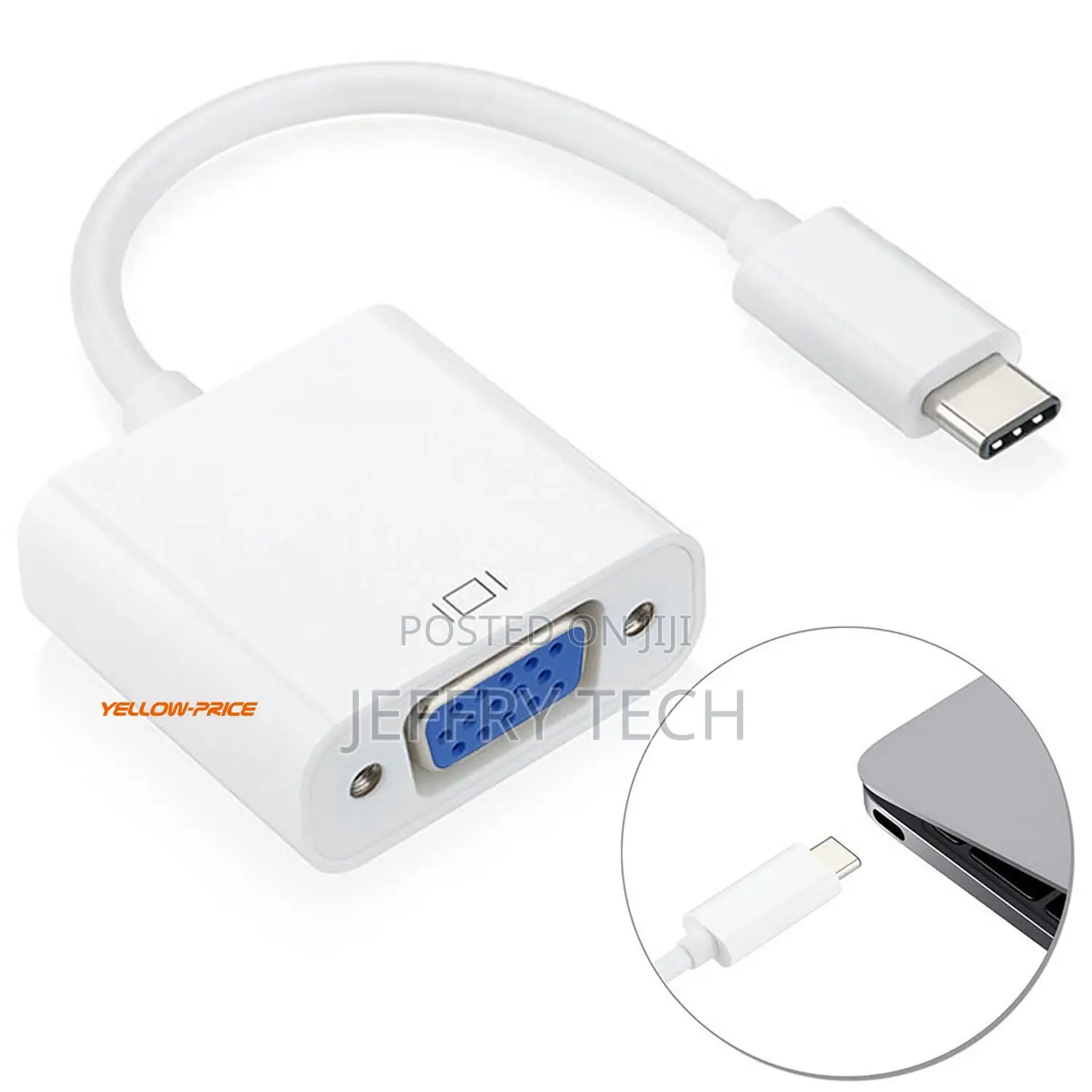 New USB Type C (USB-C Thunderbolt 3 Port ) to VGA