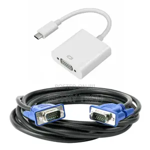 USB C Type C Male to VGA Female Adapter With 3 Meters VGA/SV