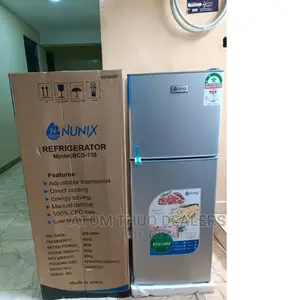 Nunix Double Door 138 Litres Fridge/ Refrigerator. 