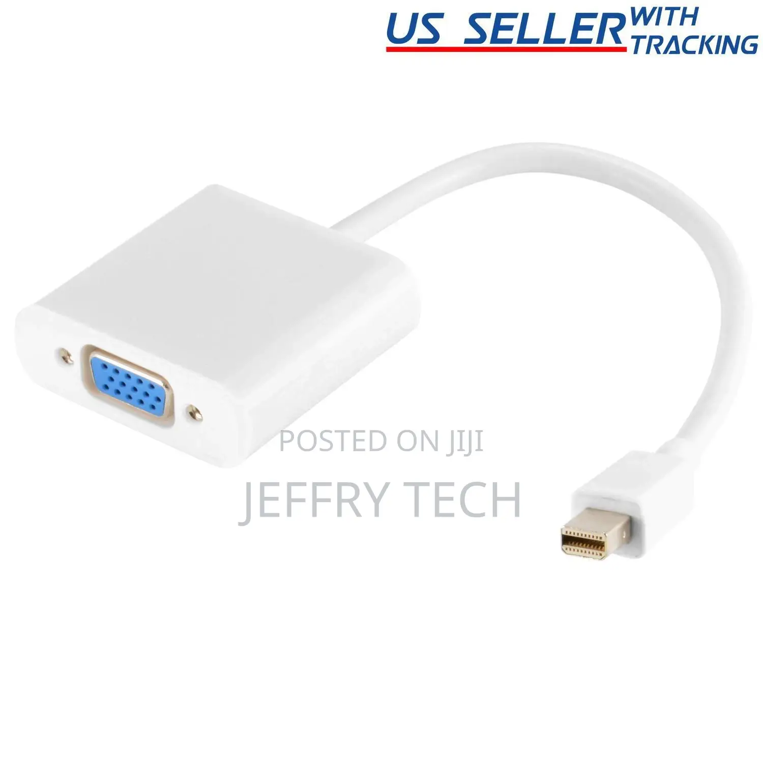 Thunderbolt Mini Display Port DP to VGA Cable Adapter for Ap