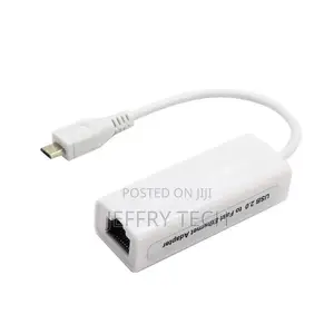 Android Tablet PC Micro USB 2.0 Ethernet RJ45 Socket Network