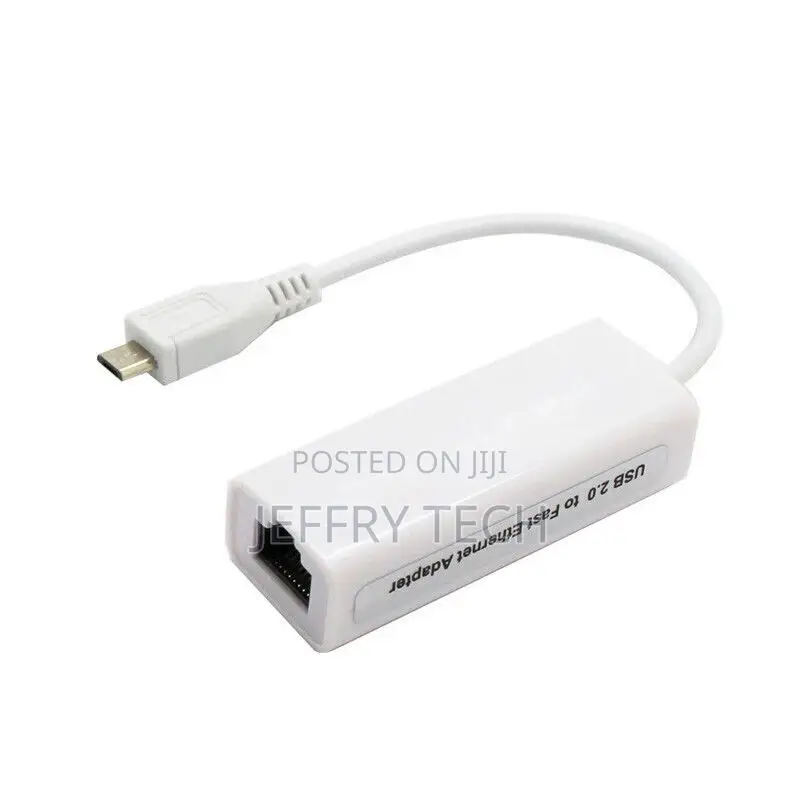 Android Tablet PC Micro USB 2.0 Ethernet RJ45 Socket Network