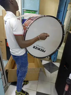 Matching Bass Drum Maroon Red 26