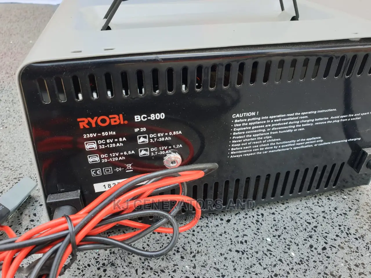 8AMP Electronic Battery Charger