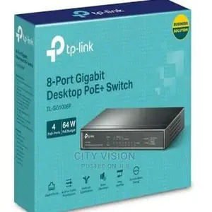 Tp-Link 8-Port Gigabit Desktop Switch TL-SG1008P