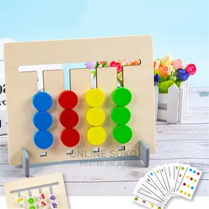 Kids Four-Color Fruit Logic Game Educational Montessori Toy