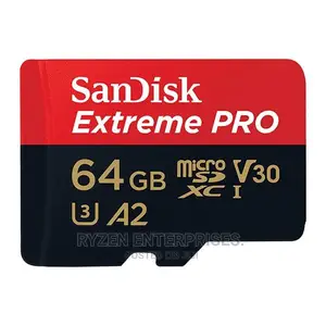 Sandisk Extreme PRO 64GB Microsdxc Memory Card
