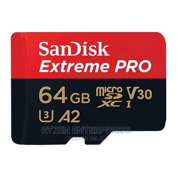 Sandisk Extreme PRO 64GB Microsdxc Memory Card
