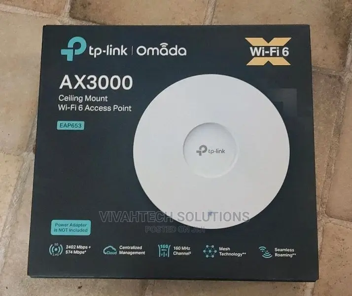 Tp Link Ax3000 EAP653 Ceilling Mount Wifi6