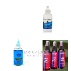 Lace Tint Spray, Glue, Remover 3 in 1