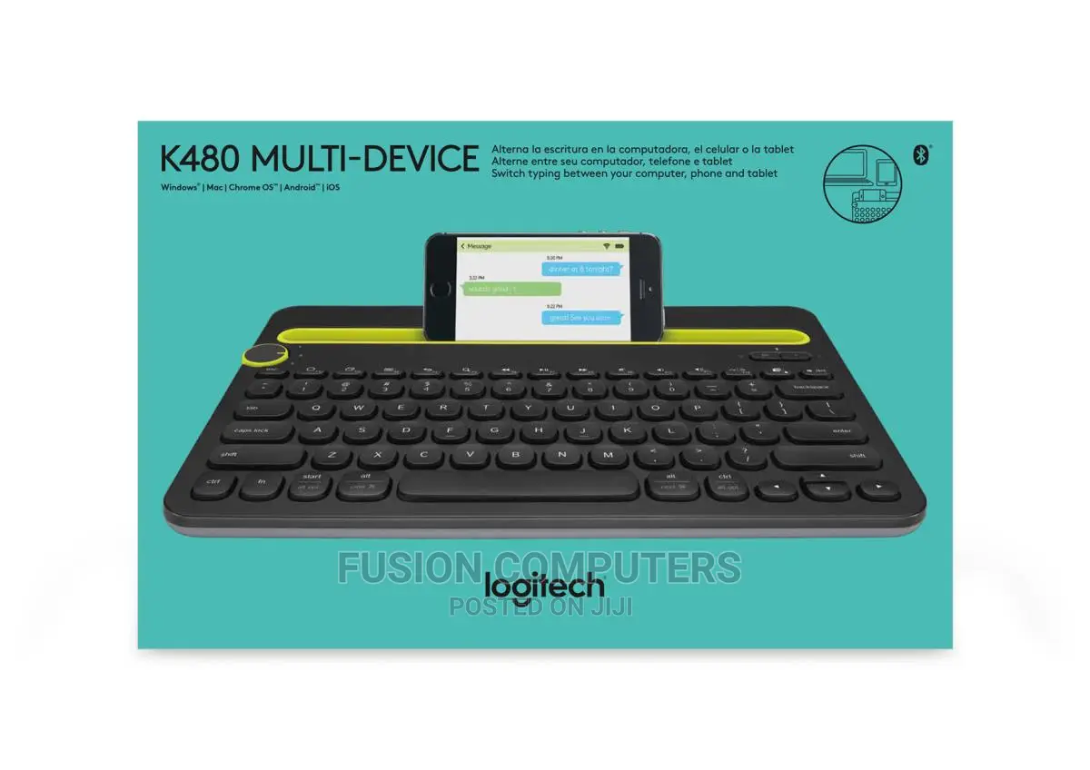 LOGITECH Bluetooth Multi-Device Keyboard - Black