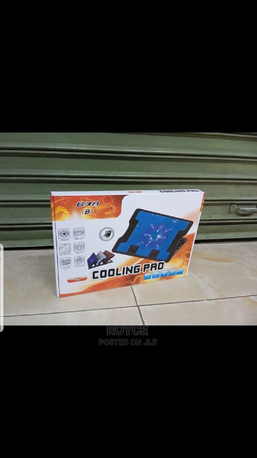 Adjustable Laptop Stand With Fan