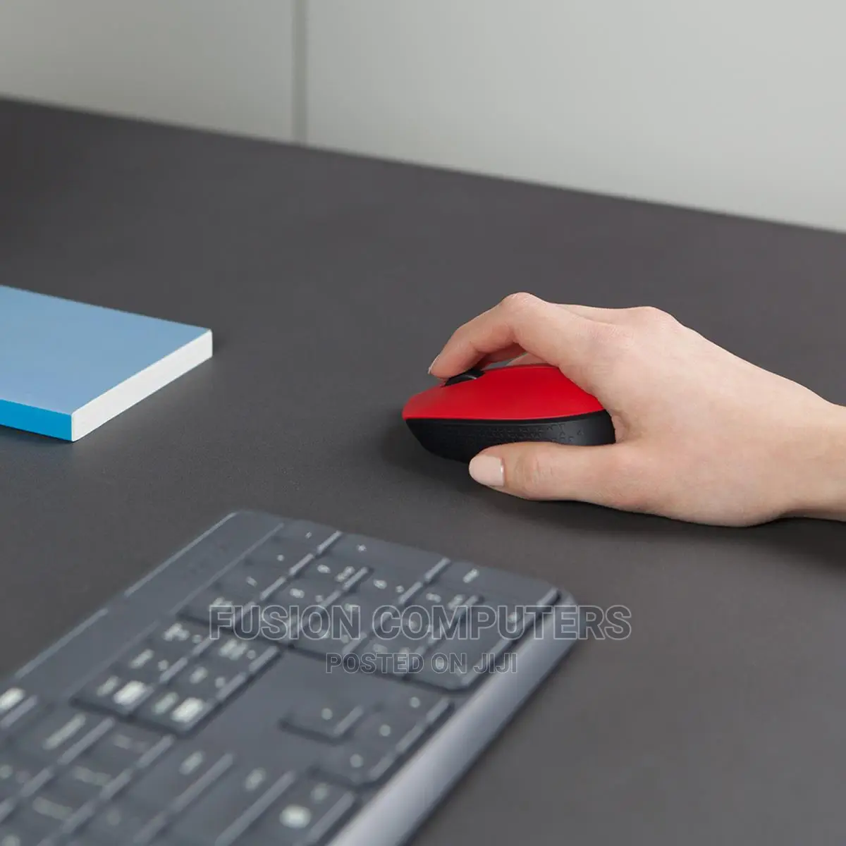 Logitech M171 Wireless Mouse Red