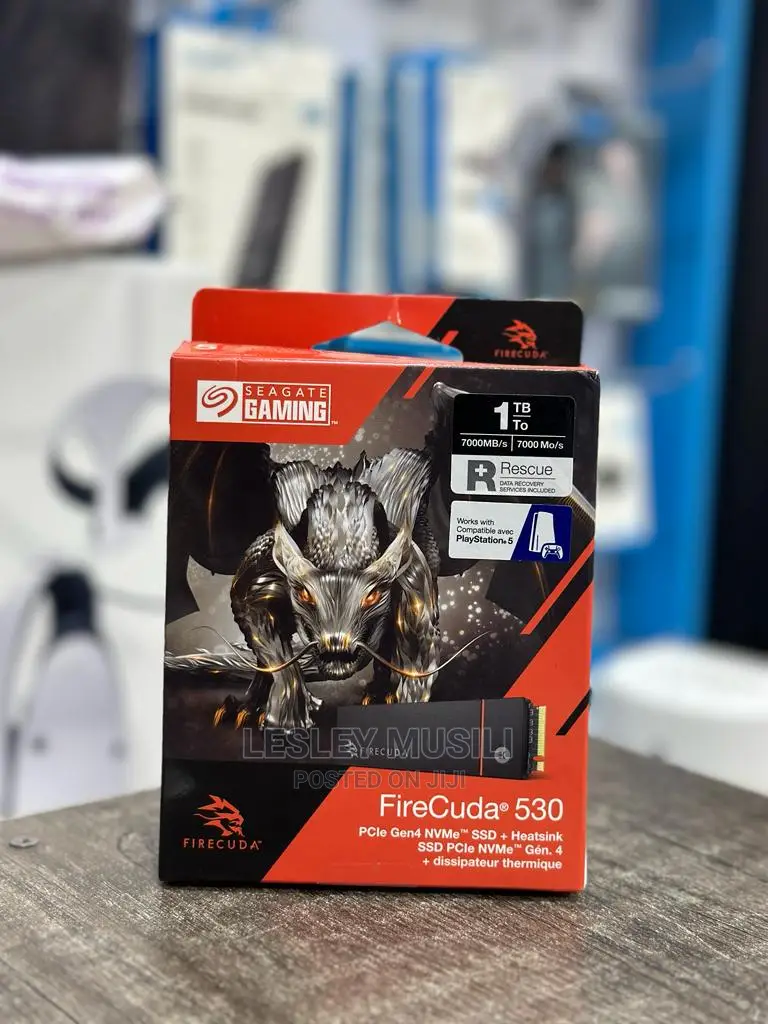 Seagate Firecuda Gaming SSD 1TB External Solid State Drive