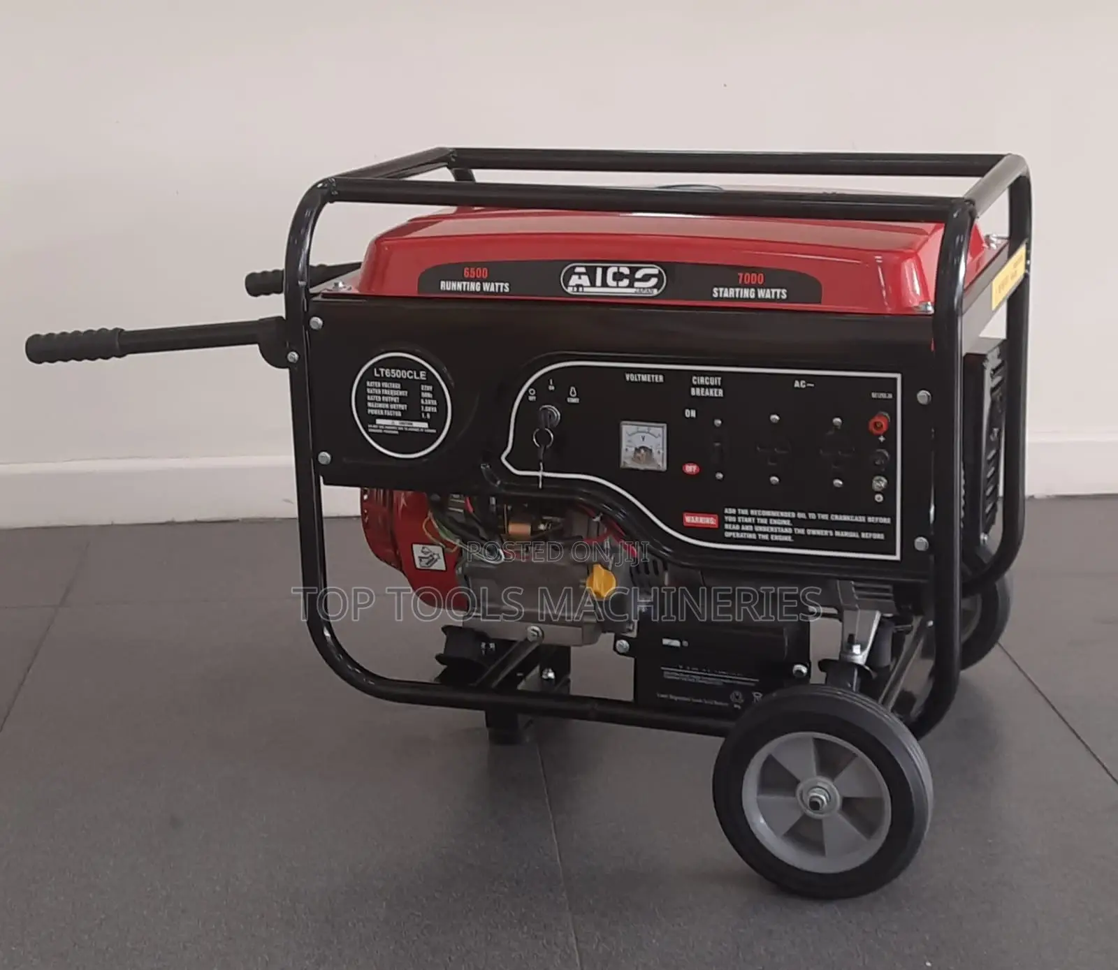 Aico LT6500CLE 6.5kva Key Start Generator